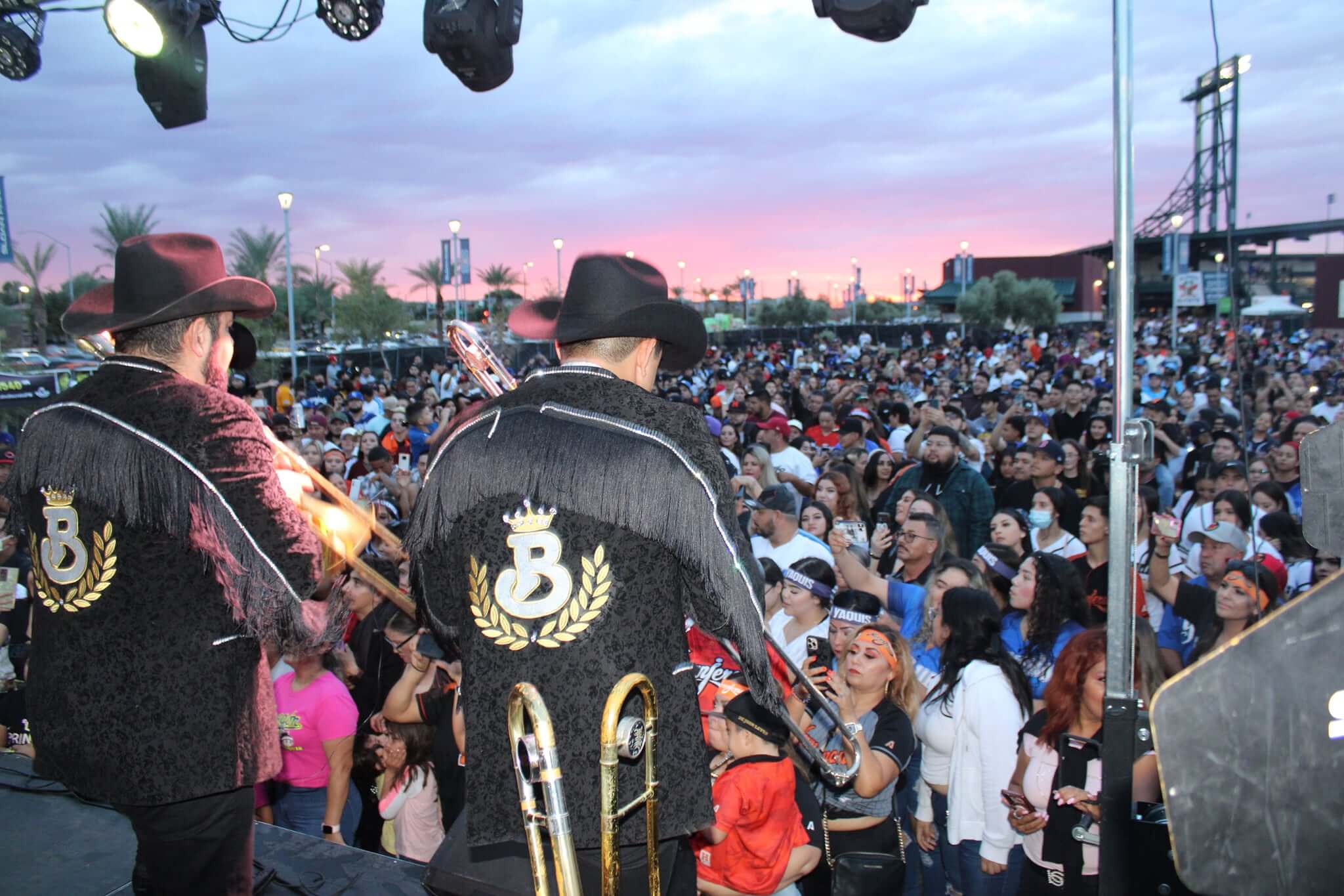 Live music performance at Sloan Park