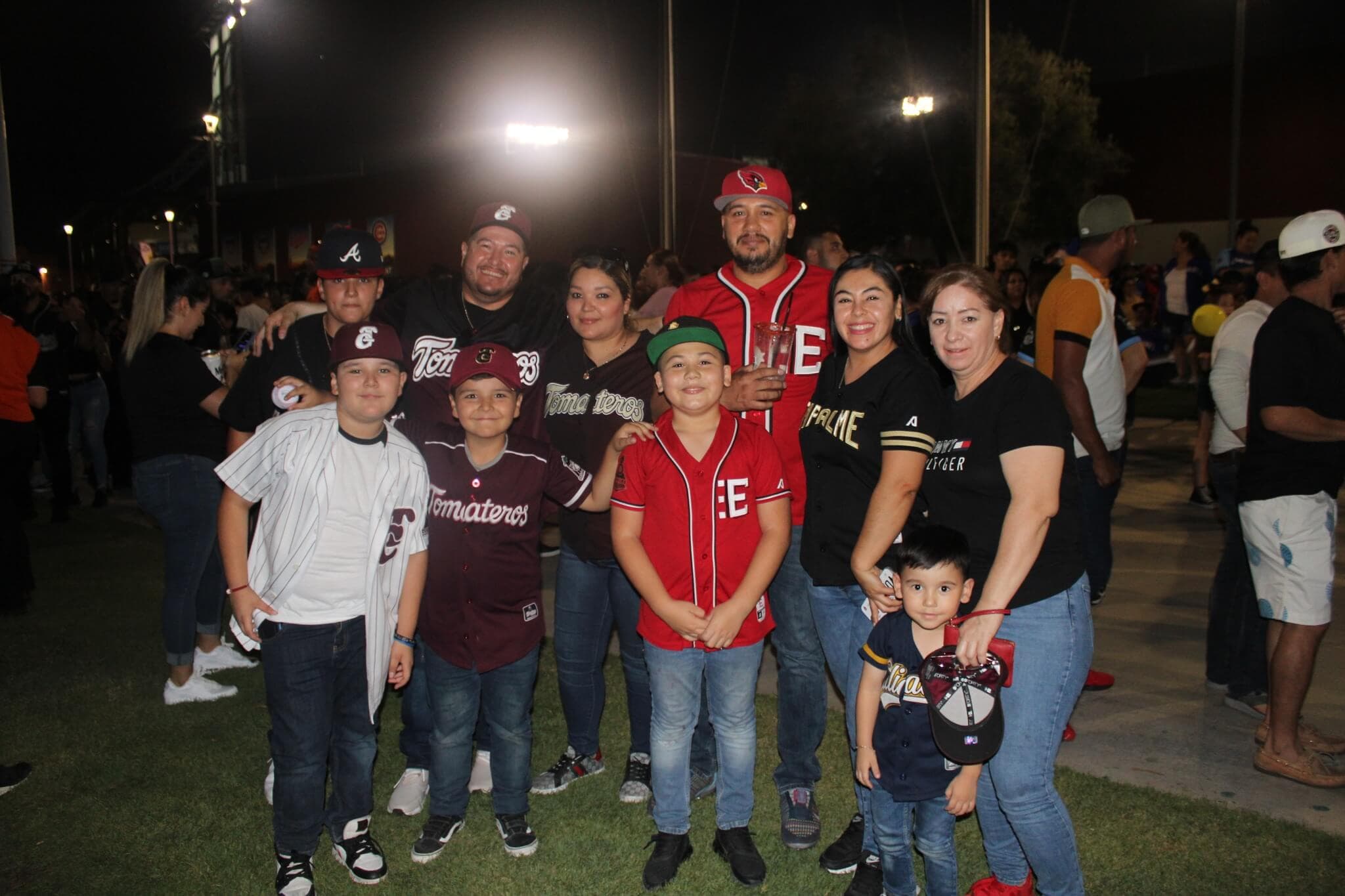 Families enjoying the game at Sloan Park