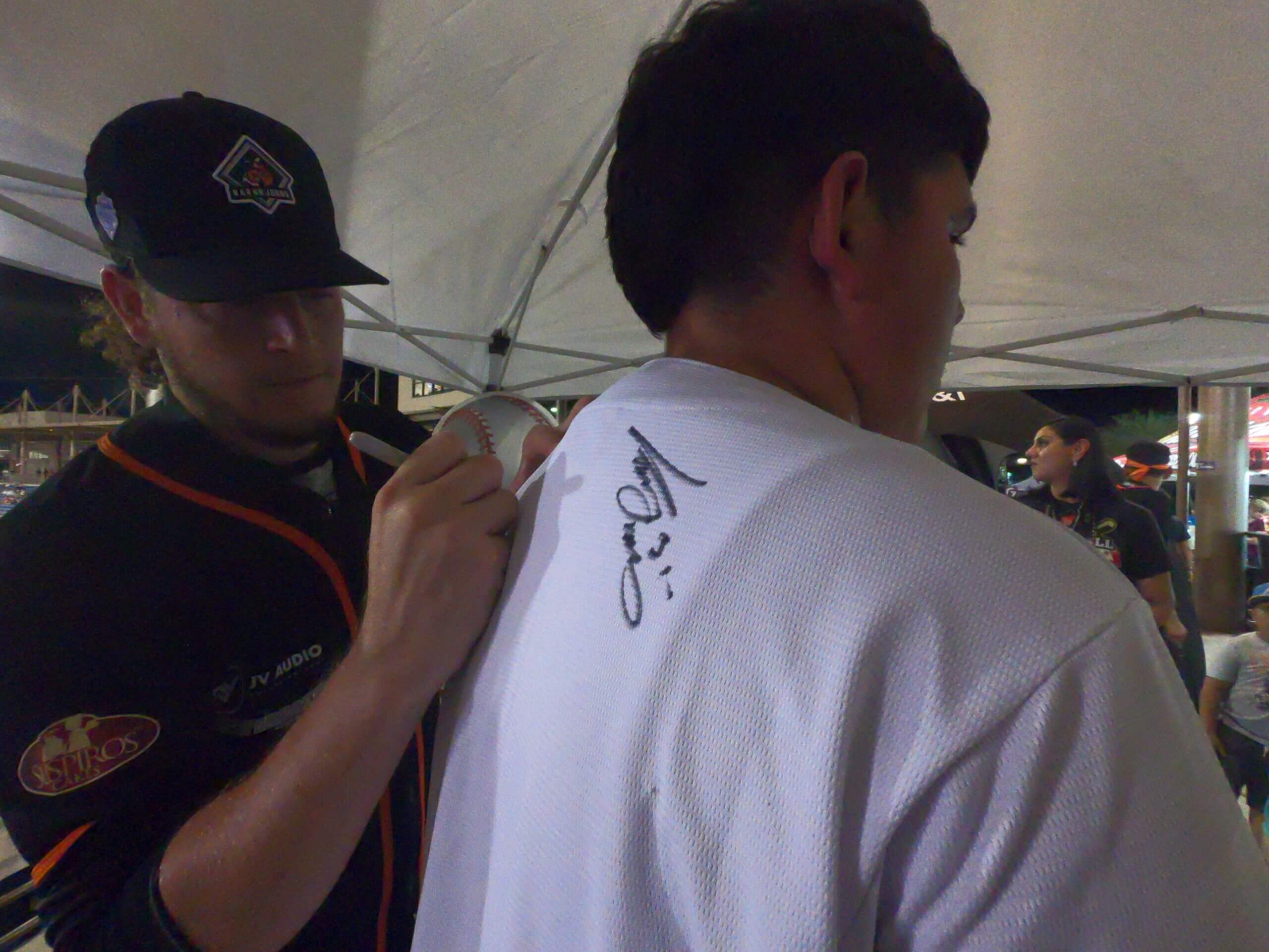 Wide angle stadium view